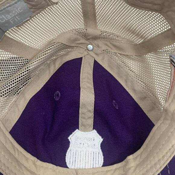 Union Pacific Railroad AHEAD Cap Hat Purple with Pride Flag on the side NWT - Picture 12 of 14